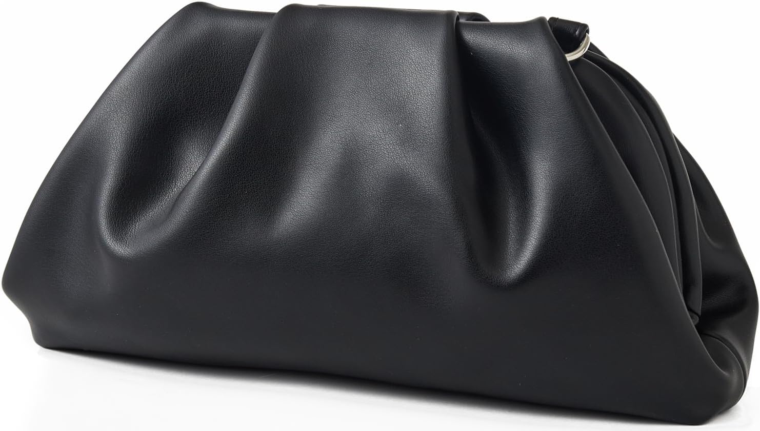 Munansli Women's Clutch Purse,Detachable Chain Shoulder Bag, Dumpling Crossbody Bag, Cloud Evening Clutch.