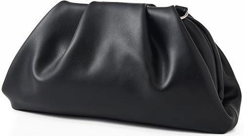 Women's Clutch Purse,detachable chain shoulder bag, dumpling crossbody bag, cloud