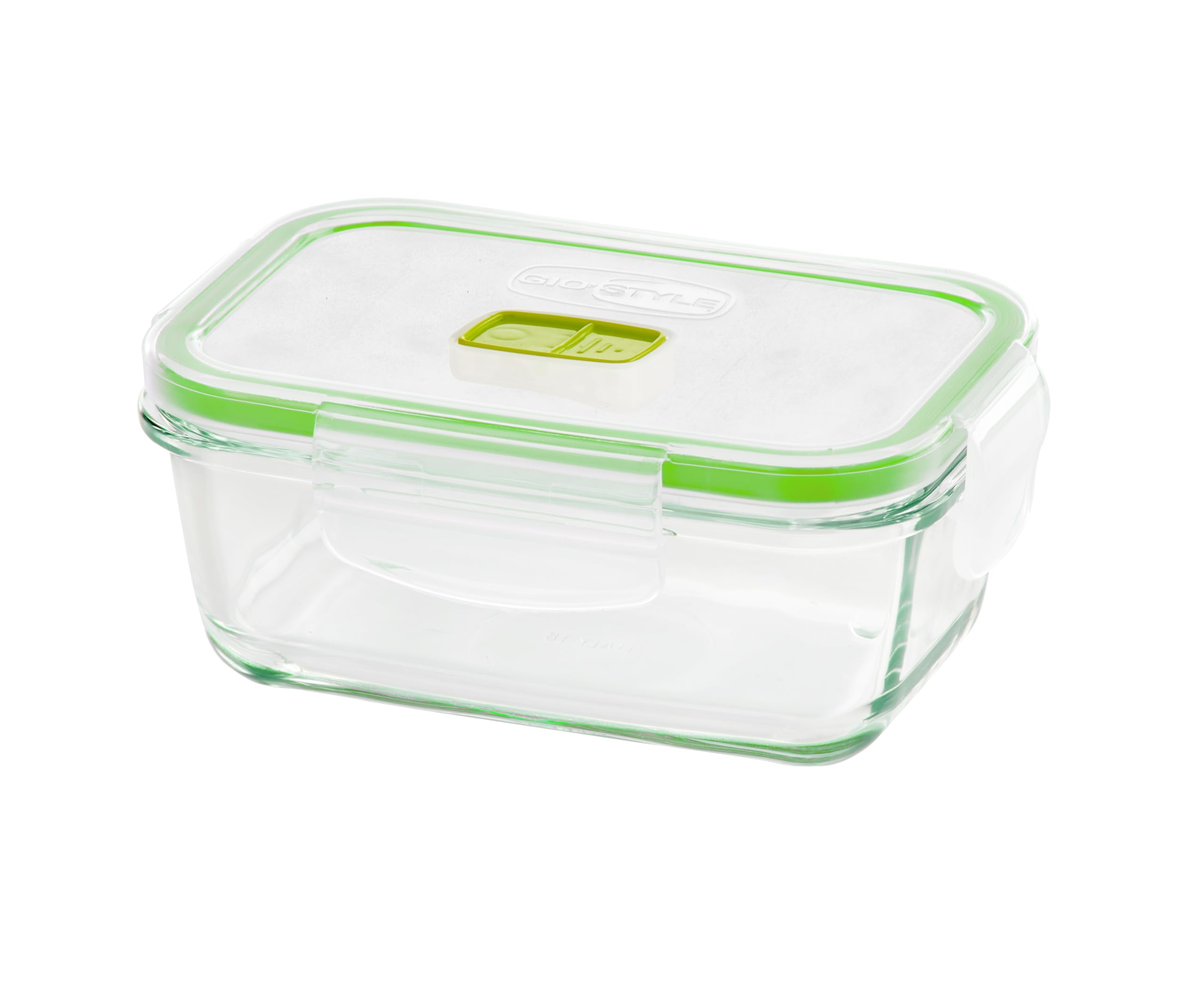 DURA LIVING Set 12 Contenitori In Vetro Borosilicato - 6 Vaschette Da 2 Tazze Con Coperchi Ermetici BPA Free, Adatti A Microonde, Forno, Congelatore E Lavastoviglie