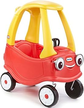 Kids Toy Cozy Coupe Ride-on Toy Four Wheels Comfort Stroller Walker Little Tike, Smart Eyes