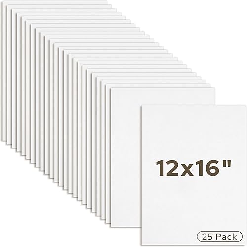 Miniatura 29 de Mat Board Center, paquete de 25 hojas de cartón corrugado de 16 x 20 pulgadas, 1/8 de pulgada de grosor, insertos de cartón plano para correo