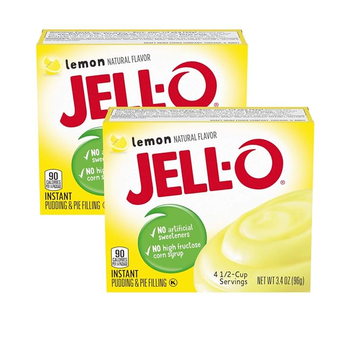 Buy JELLO Jello Instant Pudding and Pie Filling (Lemon, 3.4 Ounce