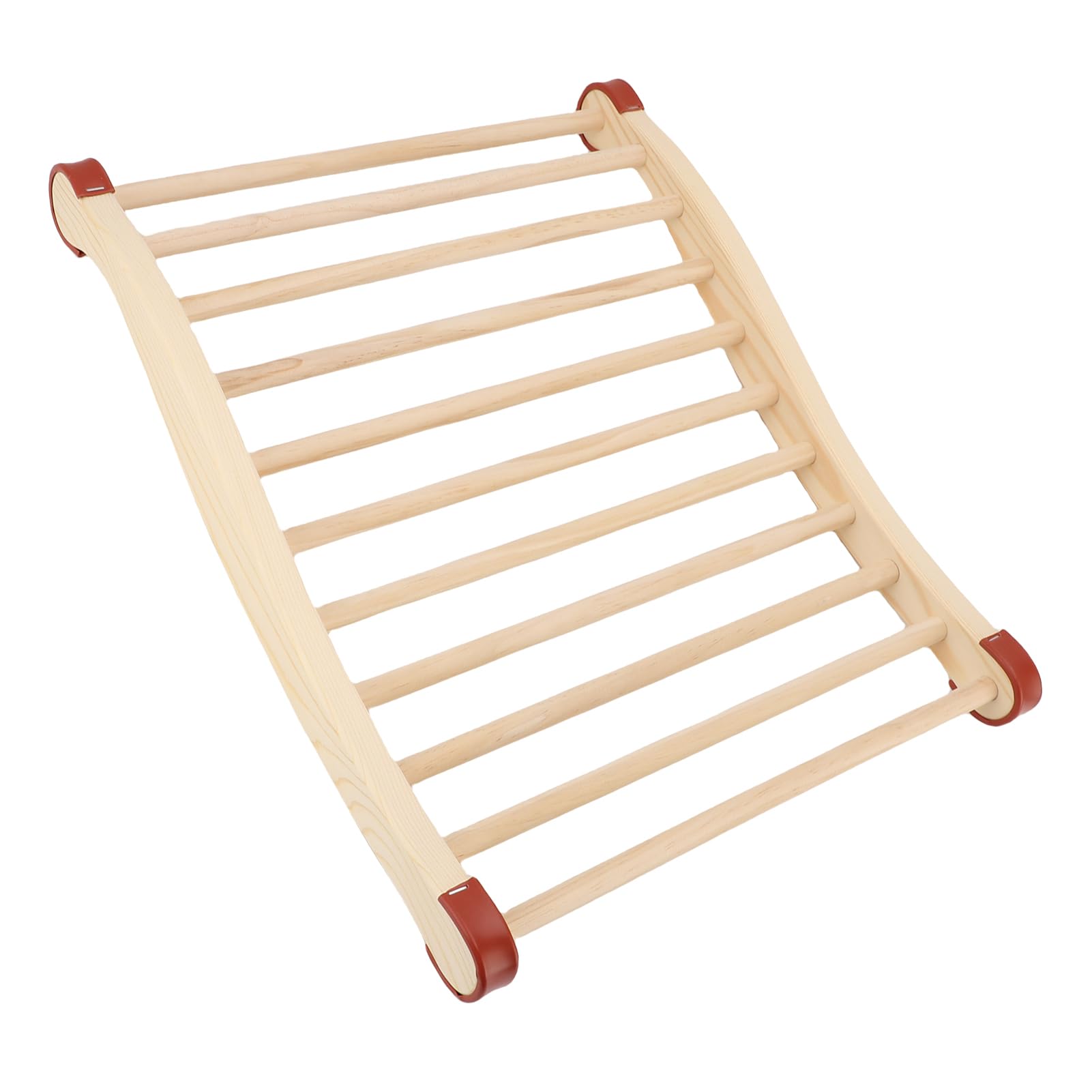 Generic Ergonomiczne, Antypoślizgowe Oparcie do Sauny z Drewna Sosnowego z Akcesoriami do Relaksu w Saunie Użytku Rodzinnego