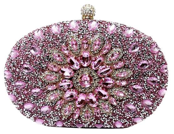 Image of Evening Bags for Women Sparkly Rhinestone Clutch Purses Luxury Handbags for Weddings Formal Prom Party 2026