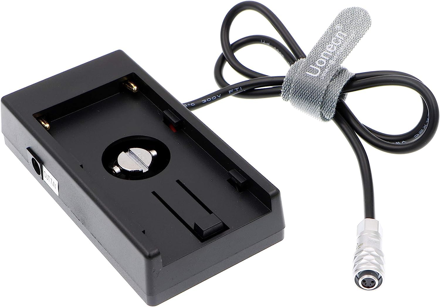 Uonecn Movie Blackmagic Cinema Camera BMCC 4K BMPCC Power Supply Mount Plate Adapter for Sony NP-F970 Battery