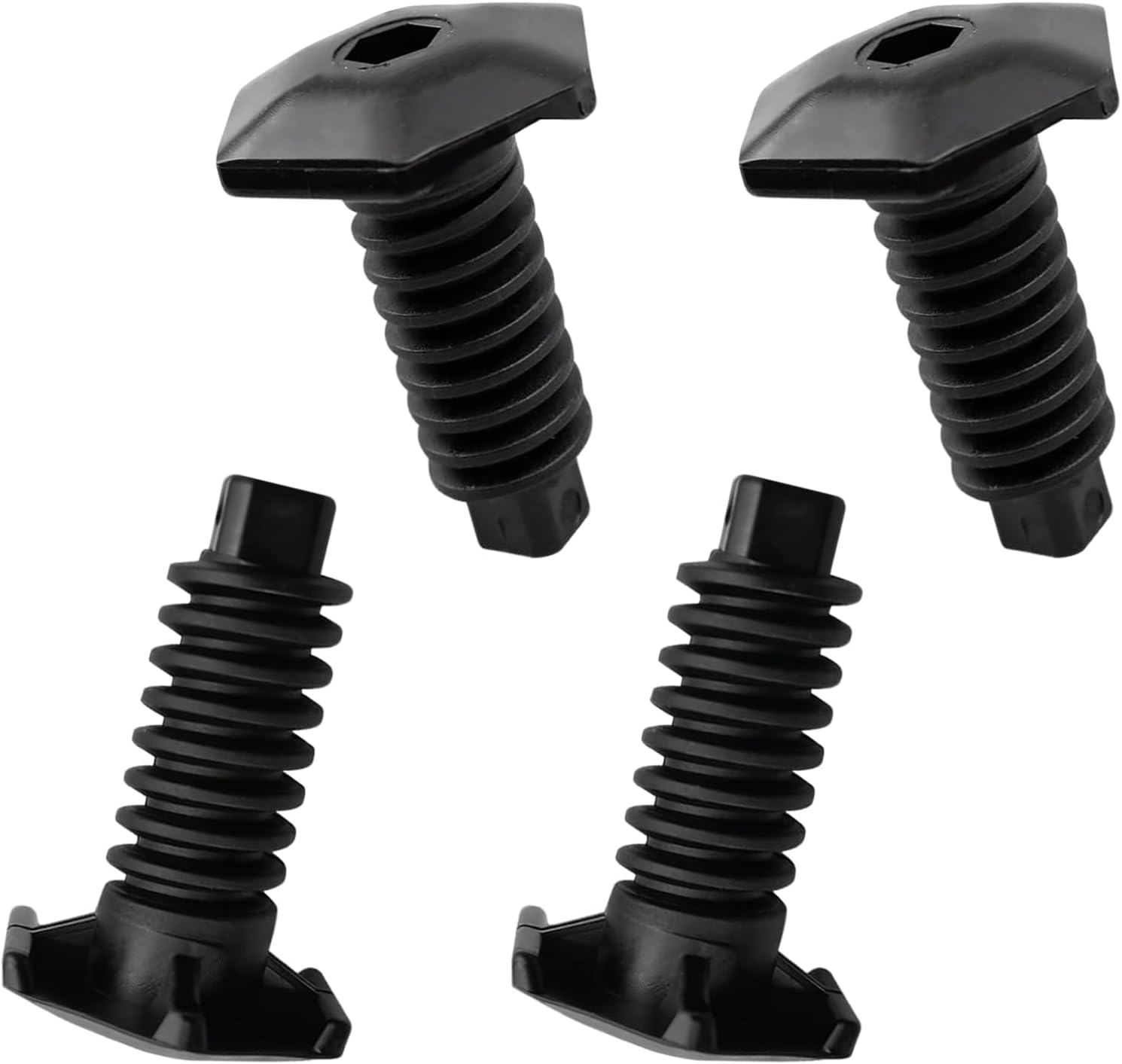 WB02X10521 Stove Leveling Legs - Replacement for GE Hotpoint Kenmore Stove Range Parts(4 Pack)