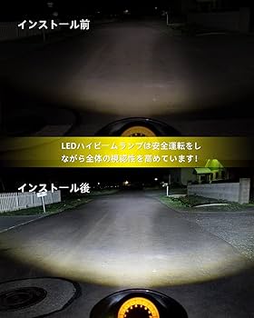 Amazon | GlintEYE 5.75インチ ledヘッドライト Hi/Lo切り替え