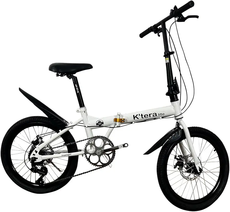 Bicicleta Dobrável Aro 20 7v Freio Disco K'tera Lite