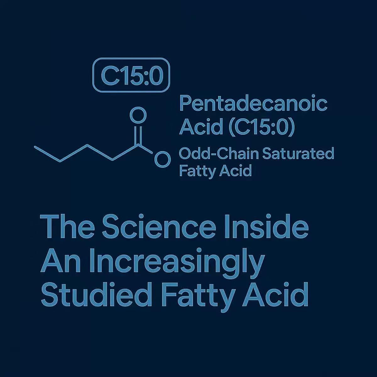 Acide PentadéCanoïQue, C15:0, Provenant De Lait De Brebis De Haute Altitude, Soutien à L'éNergie Et à La Vitalité,1pcs