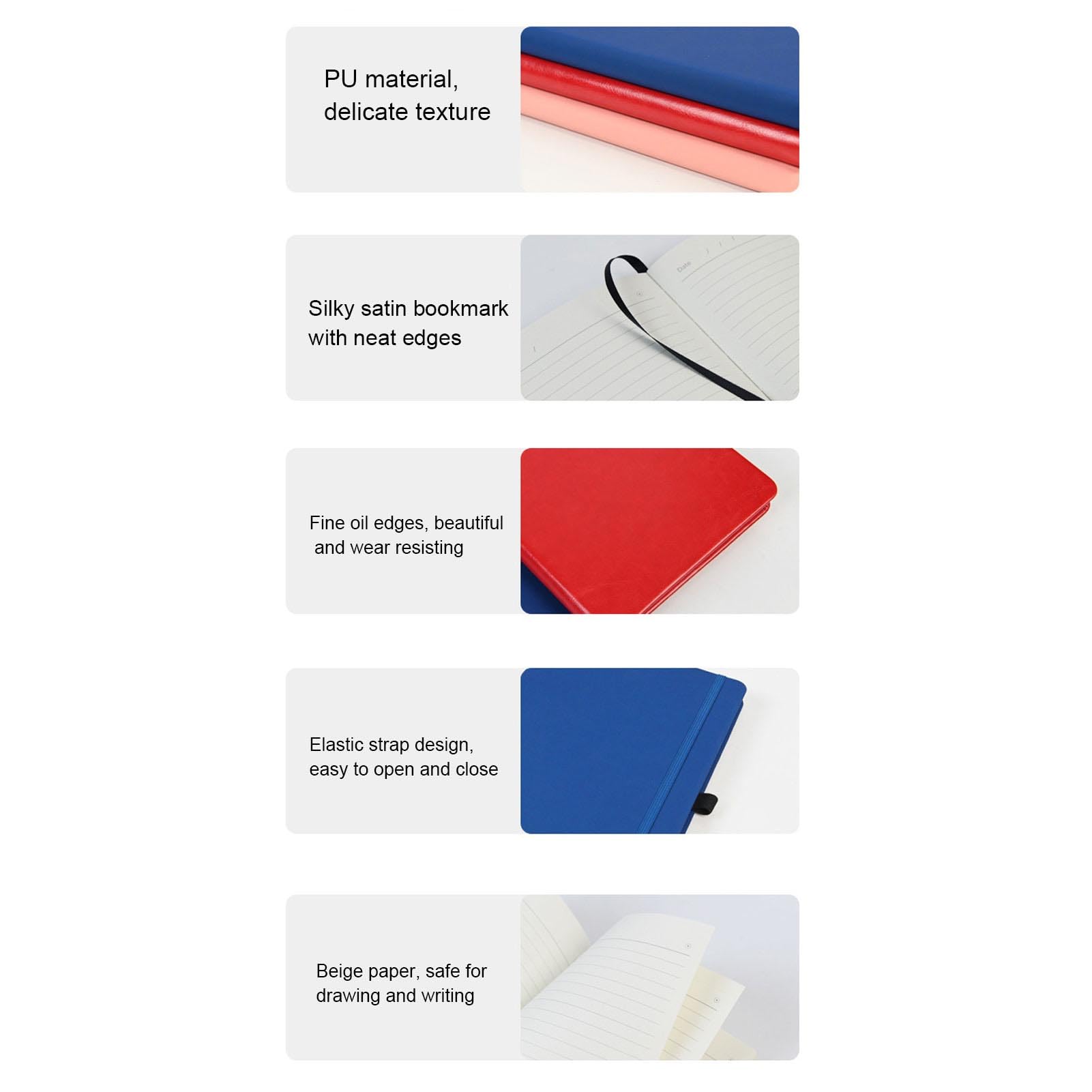 Yctze Stylo Intelligent pour la Prise de Notes, Ensemble de Carnets de Notes Intelligents, Stylet Intelligent de Reconnaissance de Texte OCR avec Synchronisation Numérique en Temps Réel, Bluetooth