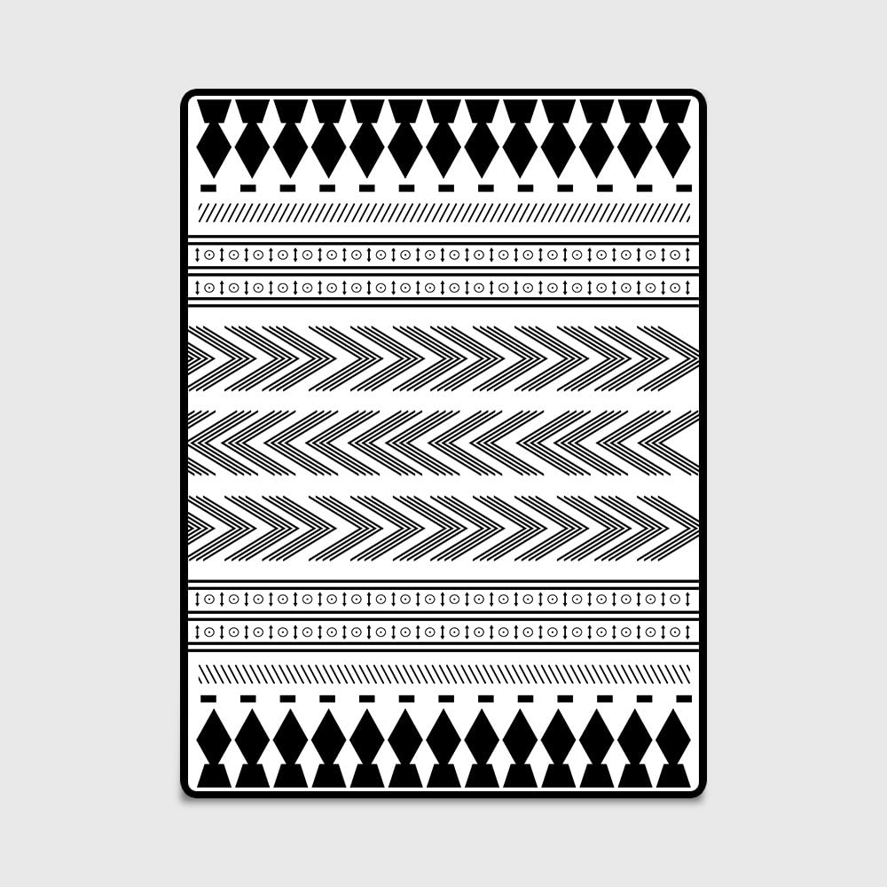 Flur rutschfest Teppich Schmalen Gang Wohnzimmer Schlafzimmer Rechteck Leicht Zu Reinigen Teppich Moderne Geometrische Raute In Schwarz Und Weiß, 80 x 180 cm