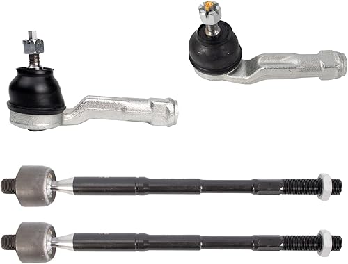 Miniatura 29 de TRQ Juego de varillas de acoplamiento delanteras interiores y exteriores, 4 piezas, compatibles con Chevrolet Cruze 2016-2019 de 16-19 voltios