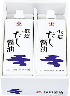 鎌田醤油 低塩だし醤油500ml 2本入