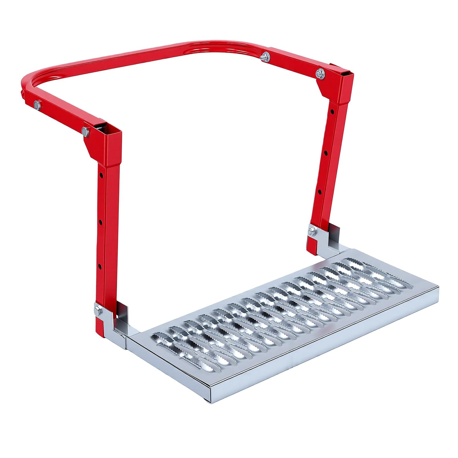 Hyuduo Plegable Escalón para Neumáticos, Hierro Fundido, 149.7 Kg,