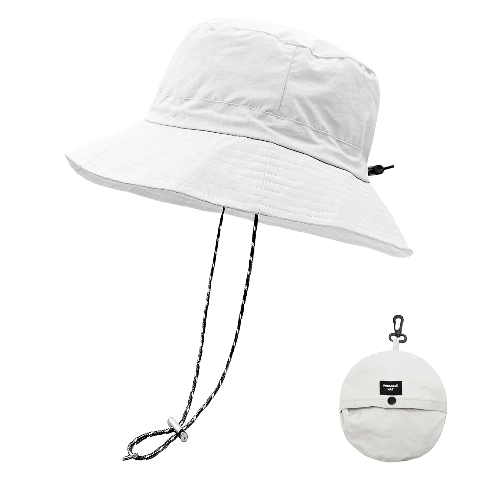 lifwimner Cappello da Pescatore Sole Donna Uomo Pieghevole Cappelli Estivo Impermeabile Safari per Pesca Esterno