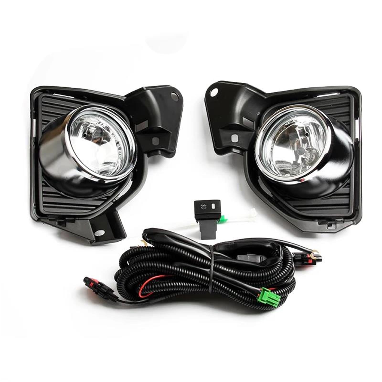 Luces Antiniebla para Toyota para HIACE 2014-2016 Luces Diurnas LED DRL Conjunto De Faros Antiniebla Luces Diurnas Cables Interruptor Señal De Giro Faros Antiniebla(Fog Lamp)