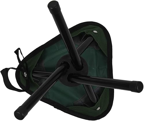 Miniatura 4 de MACIMO Taburete de trípode plegable para exteriores, portátil, para campamento, silla de pesca ligera
