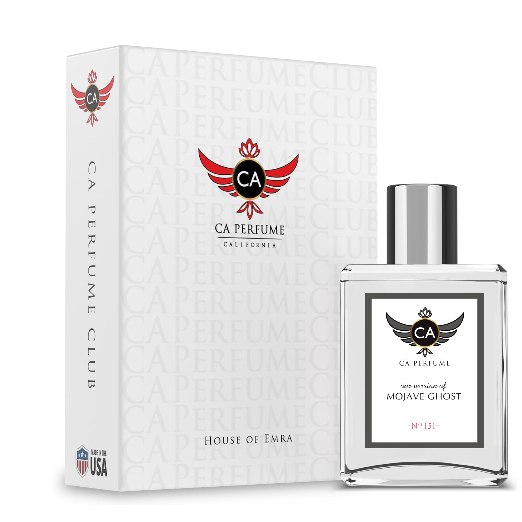 Impression of Mojave Ghost For Women & Men Replica Version Fragrance Dupes Concentrated Long Lasting Eau de Parfum Spray Refillable Atomizer Bottle 1.7 Fl Oz/50ml-X1