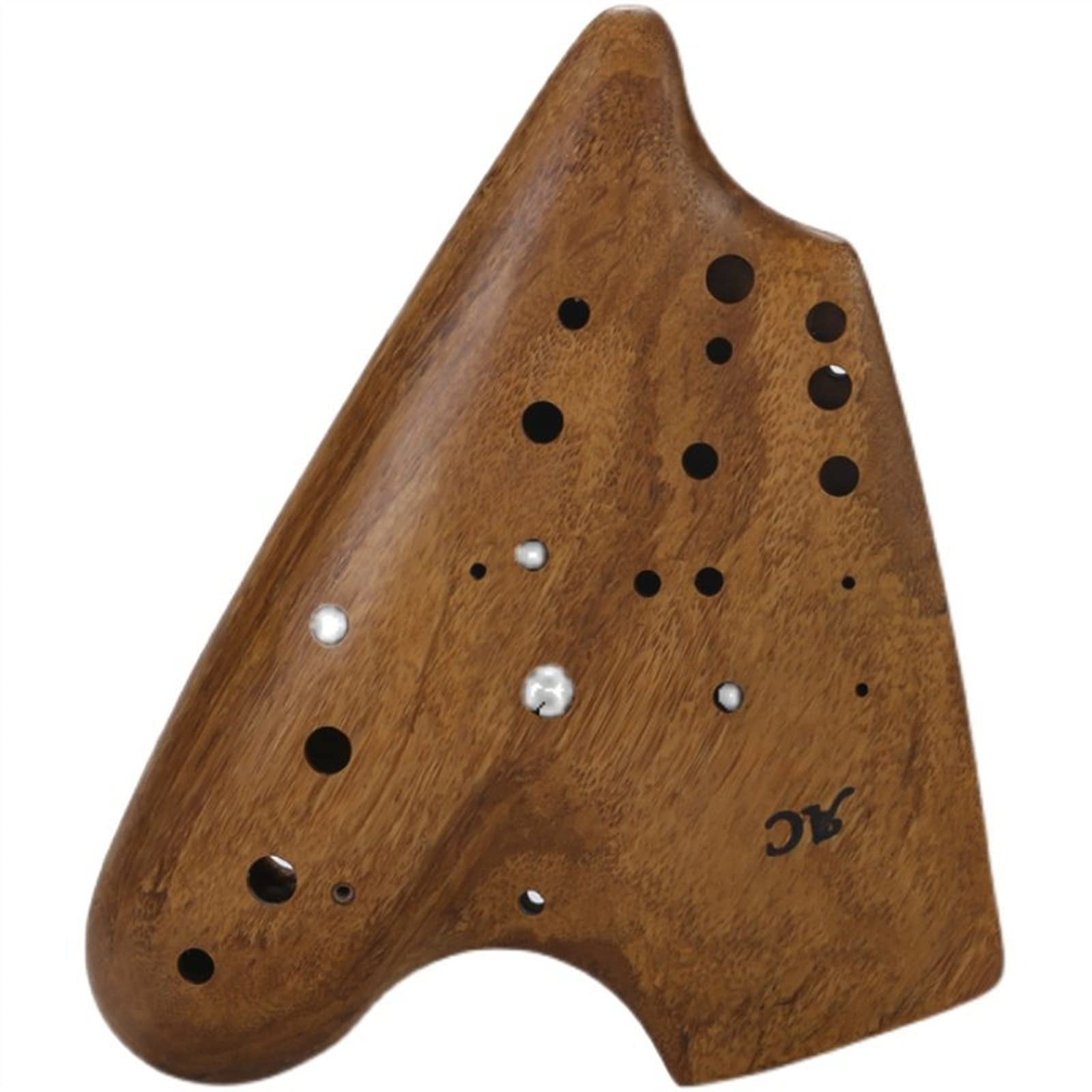 Ocarina étudiant Ocarina Trois Tubes AC Ocarina Bois Ocarina 3 Tubes Double Tube Alto C-Tone Ocarina