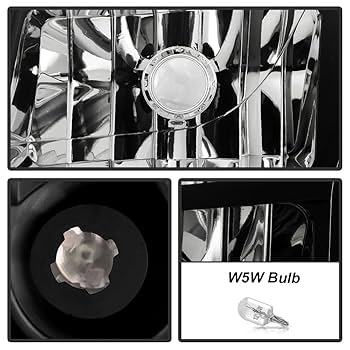 その他 CADILLAC HCT-5-007 2007-2014 Cadillac Escalade HID/Xenon Black Smoked LED DRL