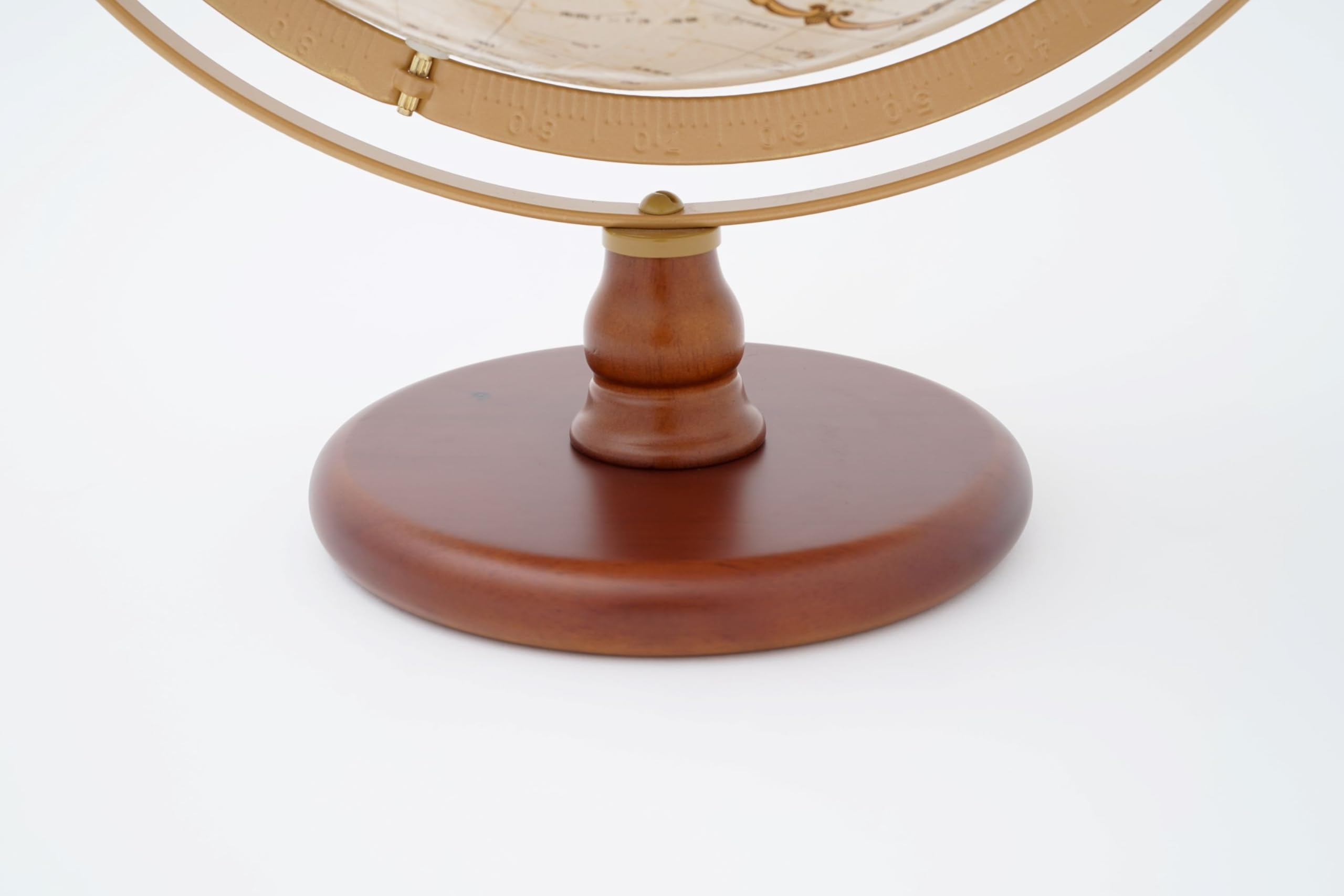 【未使用級】リプルーグル ラ・グレンジ型 アンティーク 英語　USA製　冊子付き Amazon | リプルーグル 地球儀 ラ・グレンジ型 アンティーク 英語版