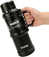 MODUS 2400mL Garrafa Térmica para Água e Café Inox Parede Dupla Isolada Bebidas Quentes e Frias (Preto)