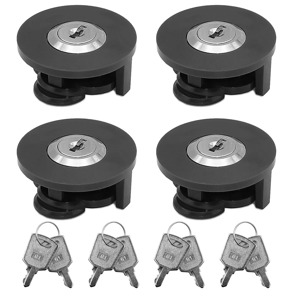 Namvo 4Pcs Socket Cover Socket Lock with Keys Socket Outlet Childproof Lock Socket Protection Cover for Indoor and Outdoor