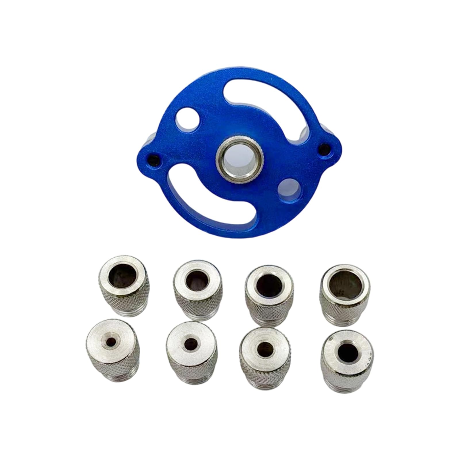 Woodworking Perpendicular Hole Locator Tool Ergonomic Aluminum Alloy Design Not Slip Base for Furniture Making Vertical Drilling Mold