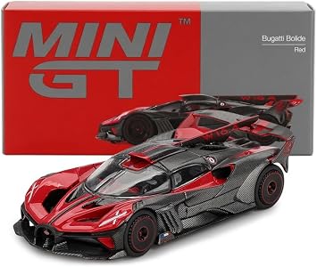 MINI GT MGT01105-L Bugatt Bolide Red Ultimate 2026 Scale 1/64 Model Car