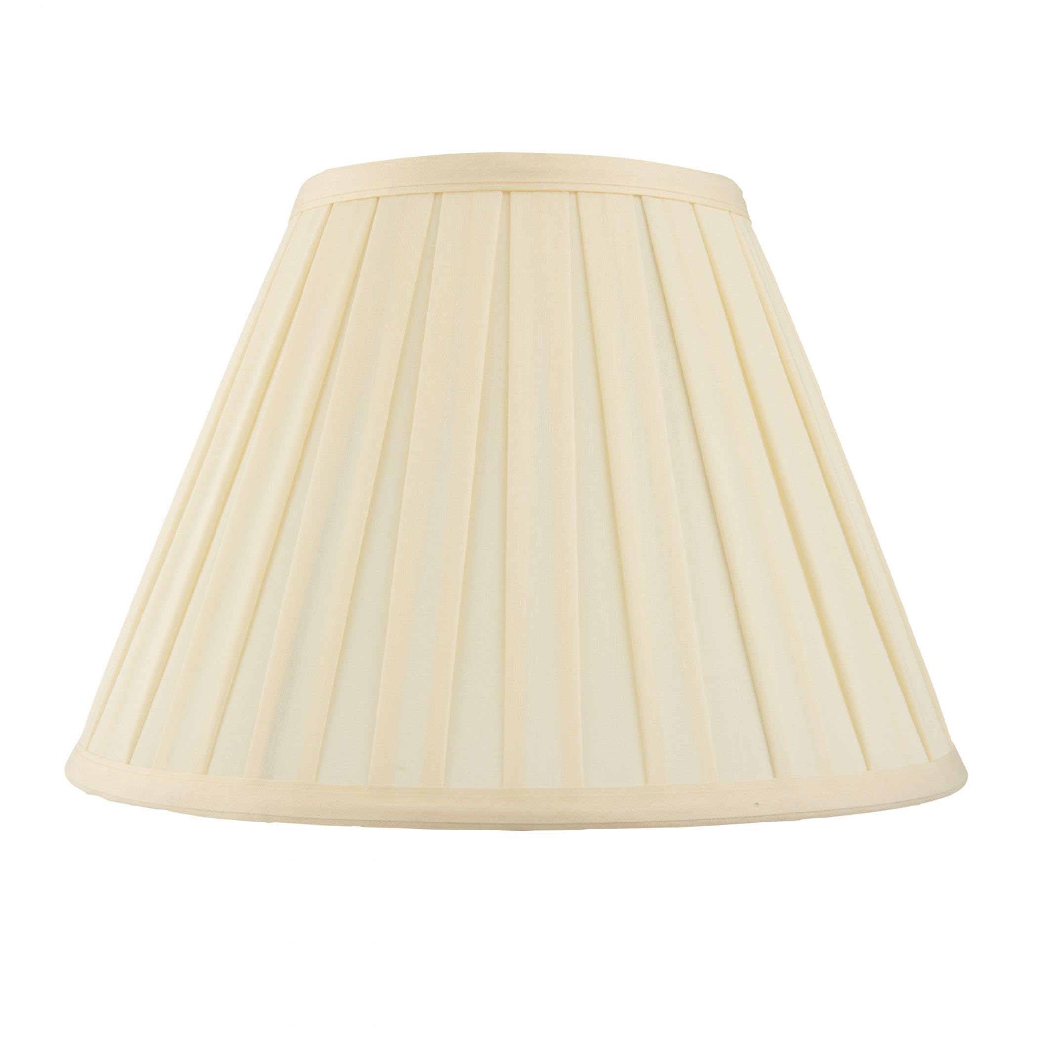 CARLA-18" Cream Pleated Empire Lamp Shade