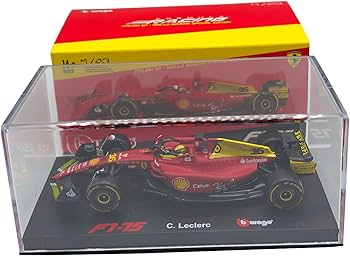 Amazon.com: Bburago Scuderia Ferrari F1 Team F1-75 Signature w Amazon.com: Bburago Scuderia Ferrari F1 Team F1-75 Signature w