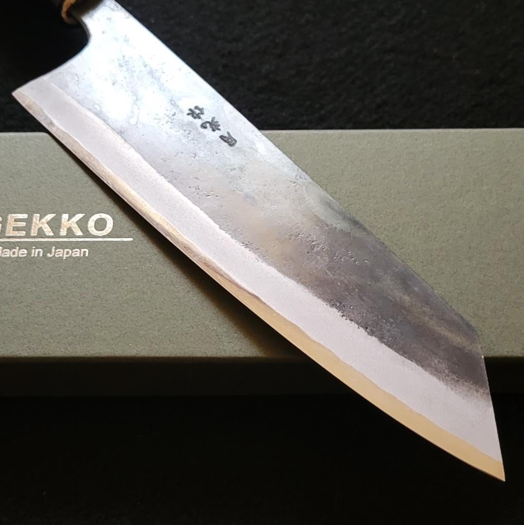 Amazon.co.jp: 青紙スーパー 黒打 万能包丁 180㎜ #1121 焼柄 日本製 