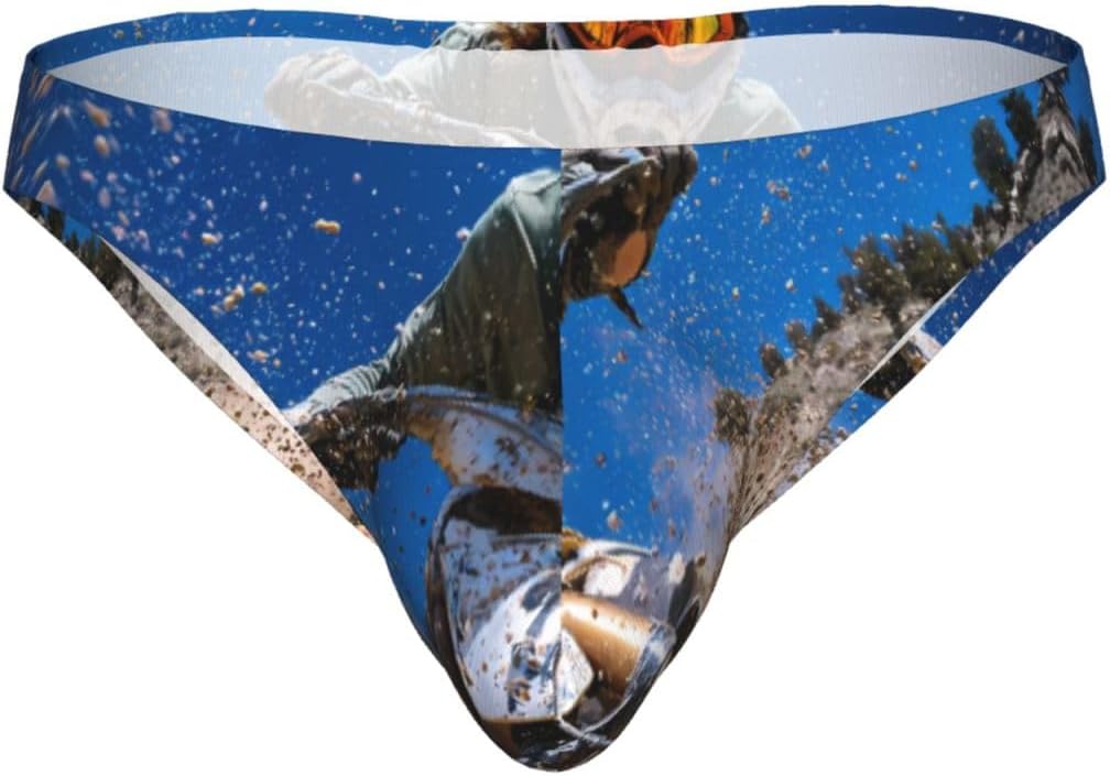 Full Throttle Men's Bikini Underwear - Soft Breathable Elasticity Comfort for Everyday Wear