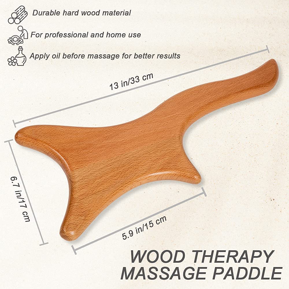 Star Wood Craft wood lymphatic drainage massage paddle - manual anti -cellulite gua sha tool, maderotherapy, muscle pain, softened tissue therapy device, neck, back, legs and body use for use Star Wood Craft wood lymphatic drainage massage paddle - manual anti -cellulite gua sha tool, maderotherapy, muscle pain, softened tissue therapy device, neck, back, legs and body use for use