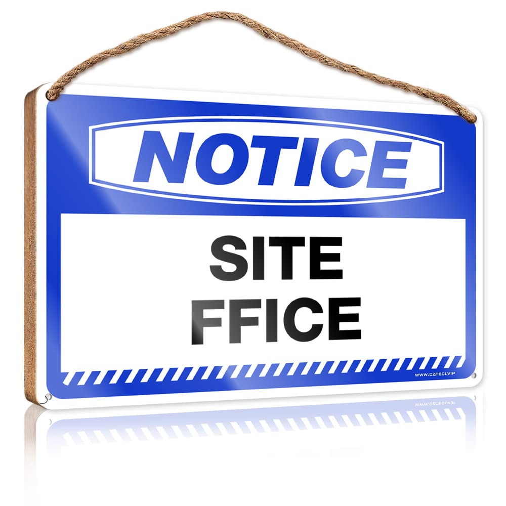 FZFN Hanging Decor Porch Notice Site Office Wooden Sign Our Home Signs For Home Decor Wood Bathroom Decor(23X35CM)