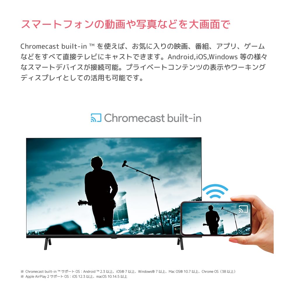 Amazon | ORION(オリオン) 40V型 フルハイビジョン スマートテレビ 