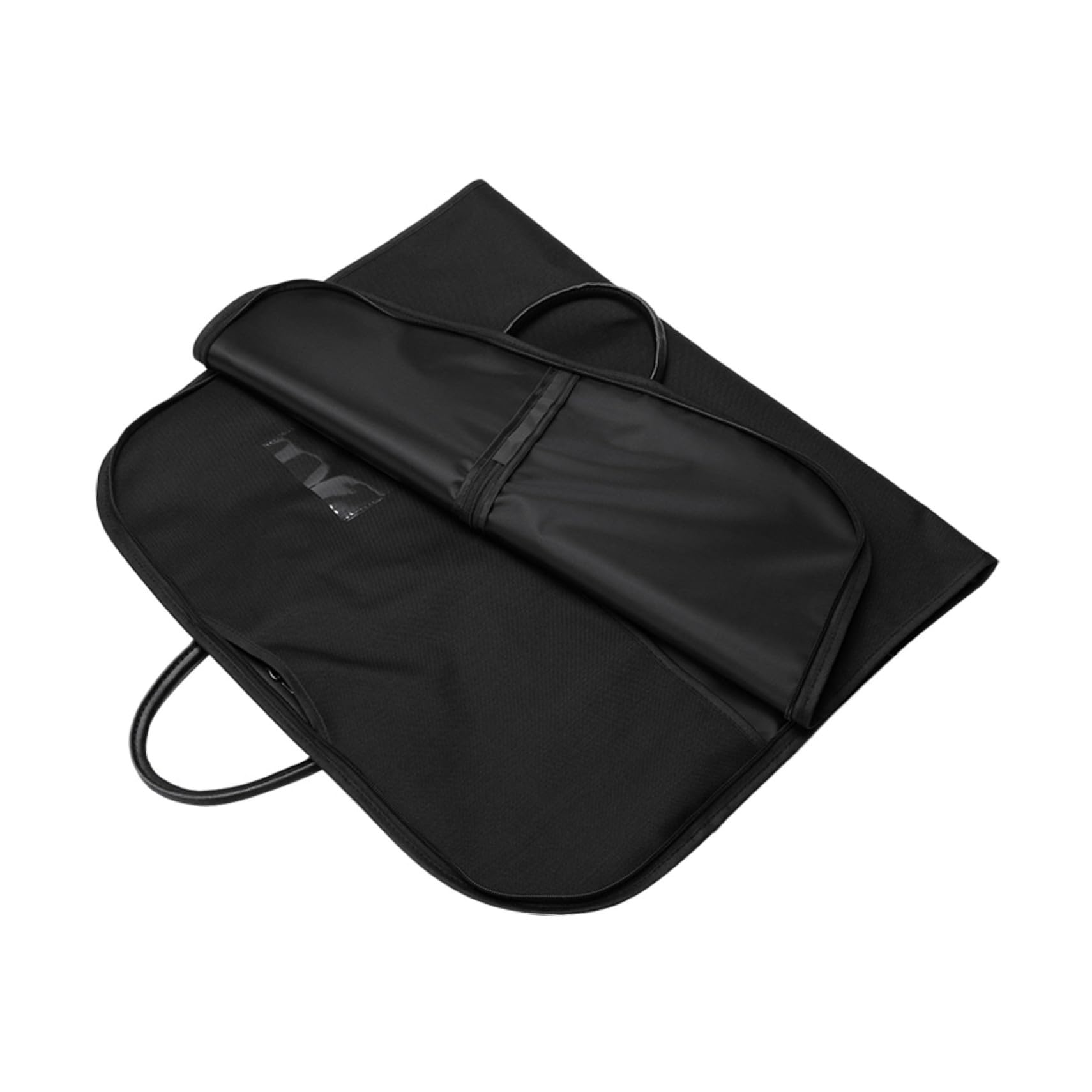 Bolsa de Ropa Portátil Plegable Negra de Tela Oxford para Viaje | Cubierta para Vestidos y Furs, Uso Business, 1, Resistente al Desgaste, Formato Plegable