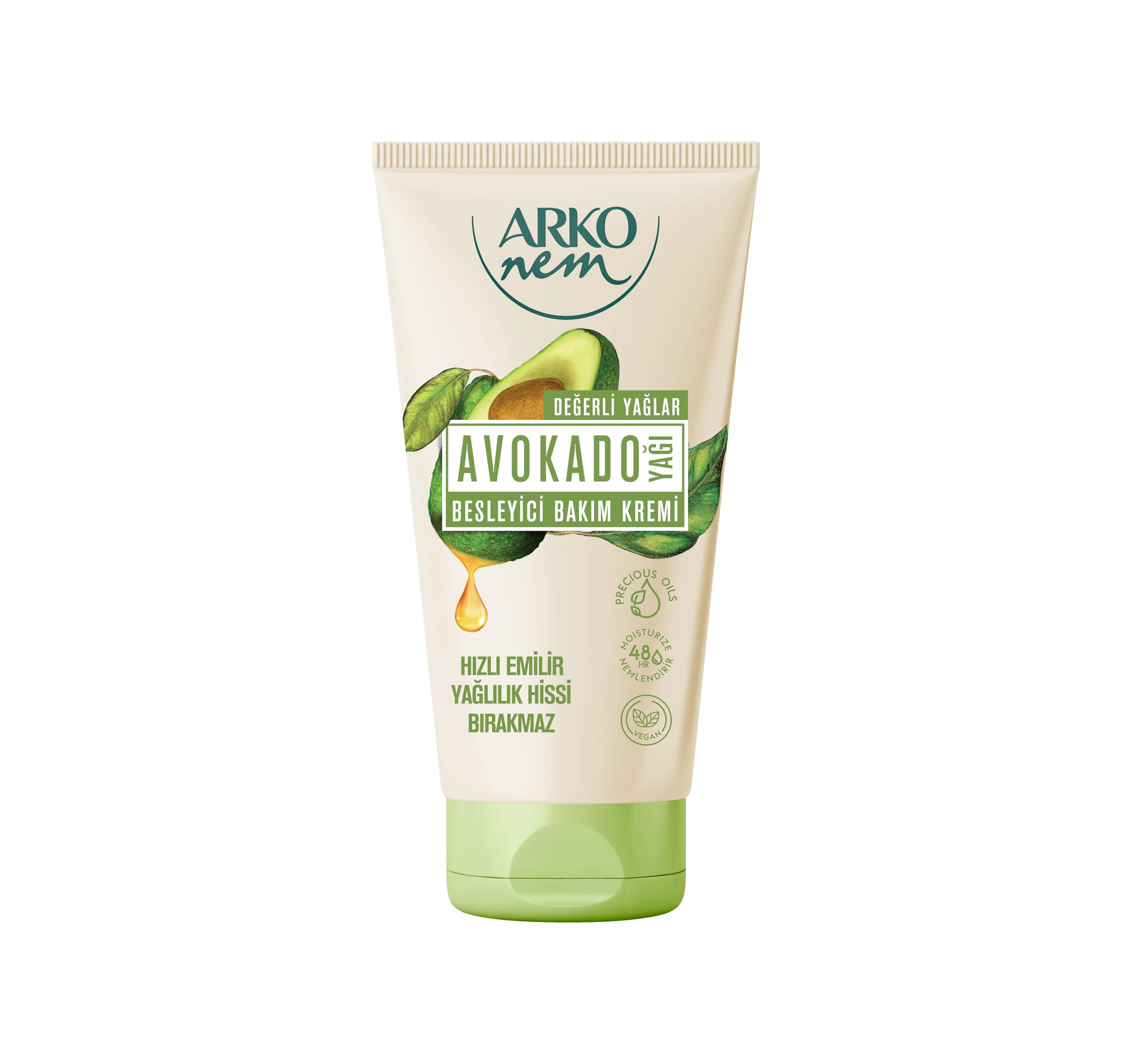 ARKO NEM Avokado Yağı Nemlendirici Krem, 60 ml