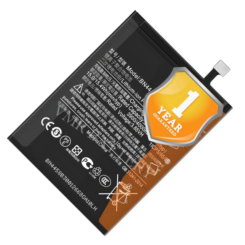Image of Original BN44 Battery Compatible for Xiaomi Redmi Note 5 (Redmi 5 Plus) (MEG7, MEI7) - 4000mAh - 1 Year Warranty K7