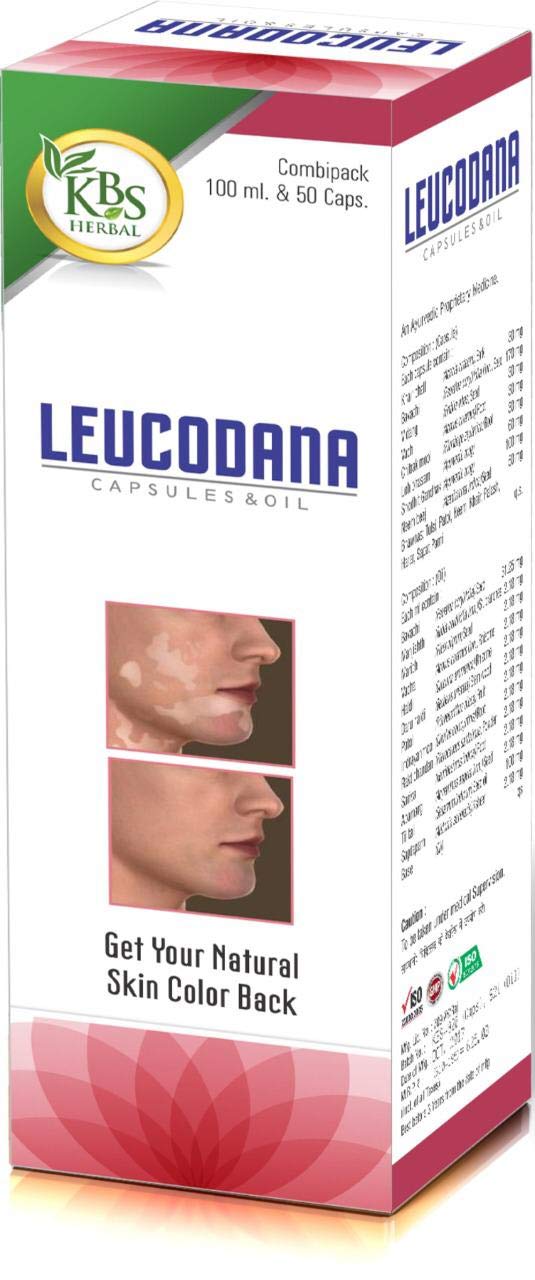 See full amazon price history chart for KBS Herbal Leucodana Capsule and Oil Helps in vitiligo || helps in skin wellness (100Ml, 50Caps) KBS Herbal Leucodana Capsule and Oil Helps in vitiligo || helps in skin wellness (100Ml, 50Caps) (B08SW2TB8W) Amazon Price History, Amazon Price Tracker