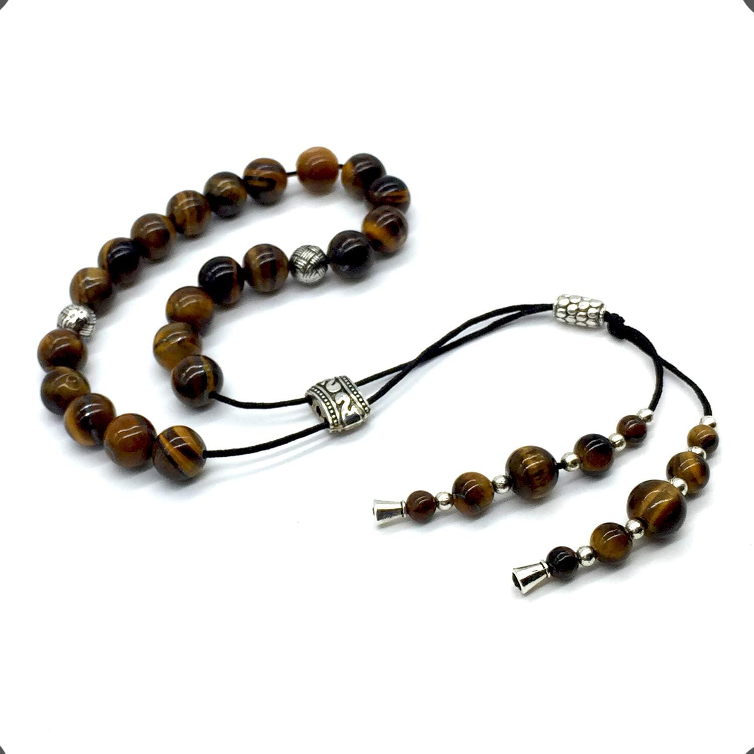 Design - Greek KOMBOLOI Series- Worry Beads Begleri Pony Anxiety Beads Rosary Relaxation Stress Relief