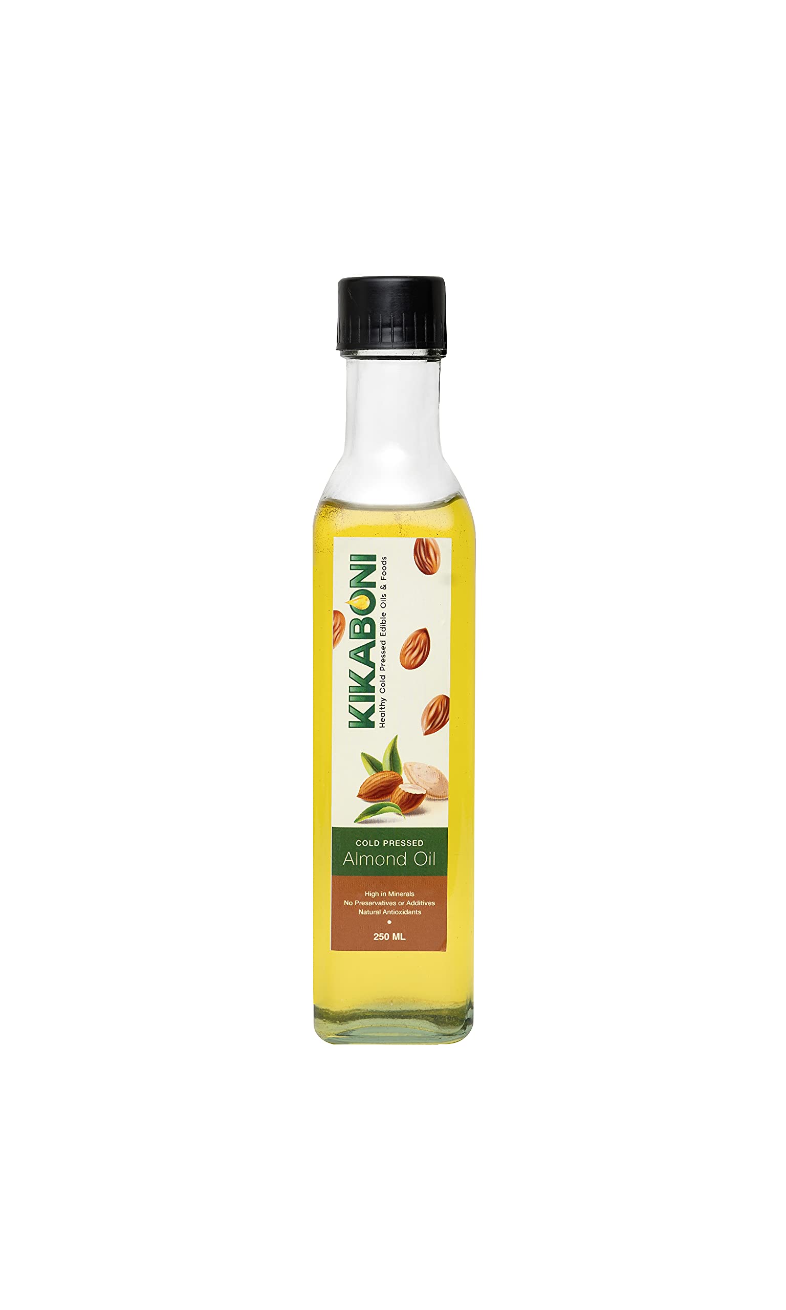 Kikaboni Cold Pressed Almond Oil 250ML