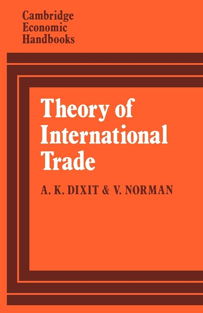 Theory of International Trade: A Dual, General Equilibrium