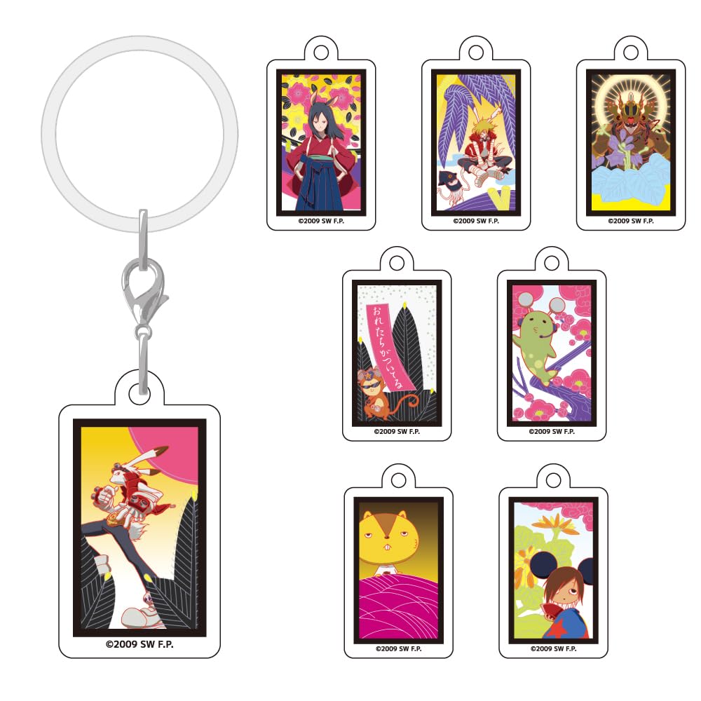 Amazon | サマーウォーズ 15周年 ランダムマルチリング (全8種) | 花札