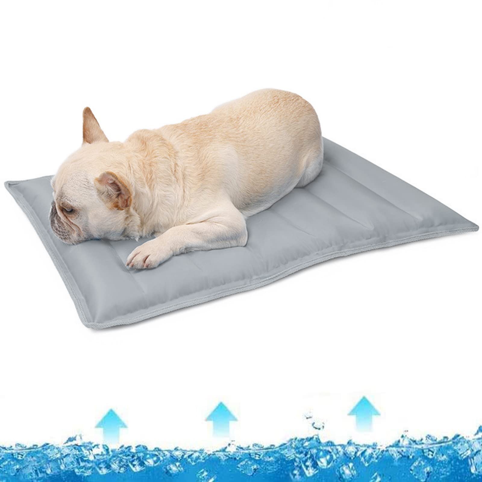 Tapis Rafraichissant Chien, Tapis De Gel Non-Toxique Auto-Refroidissant, Refroidissement pour Animaux,Tapis pour L'été,Tapis Fraicheur Chien pour Les Chaudes Journées D'été