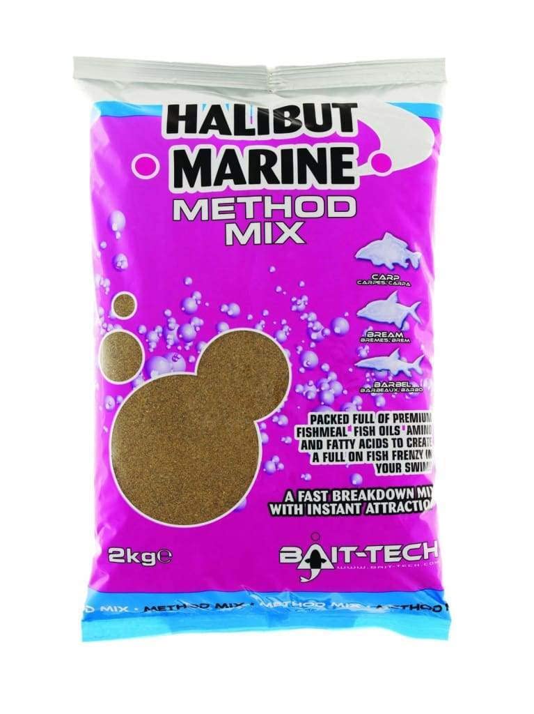BAIT-TECH Halibut Marine Method Mix, Brown, One Size