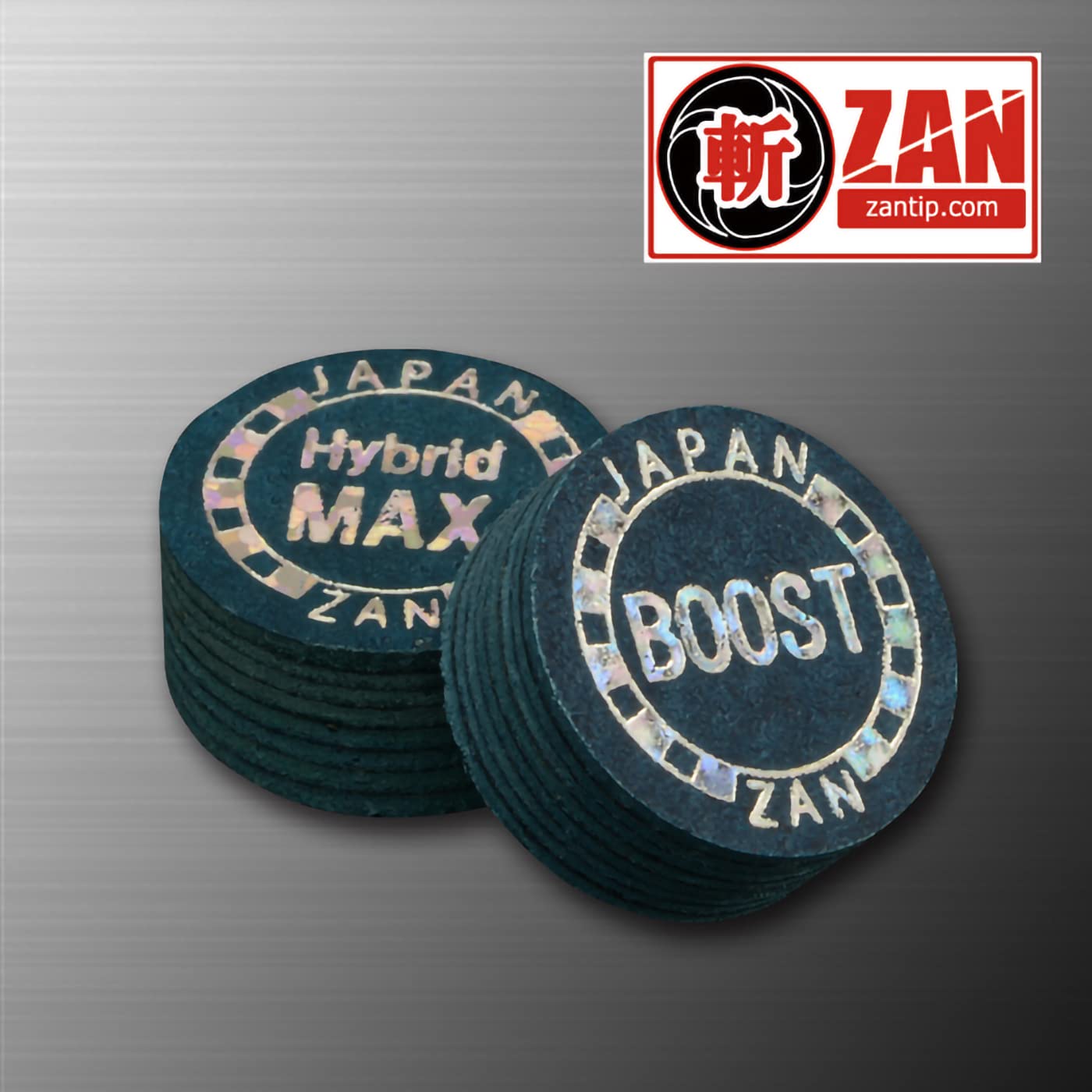 Amazon.co.jp: Zan Boost Pool Billiard Cue Tip - 1 Piece - 8 Ply