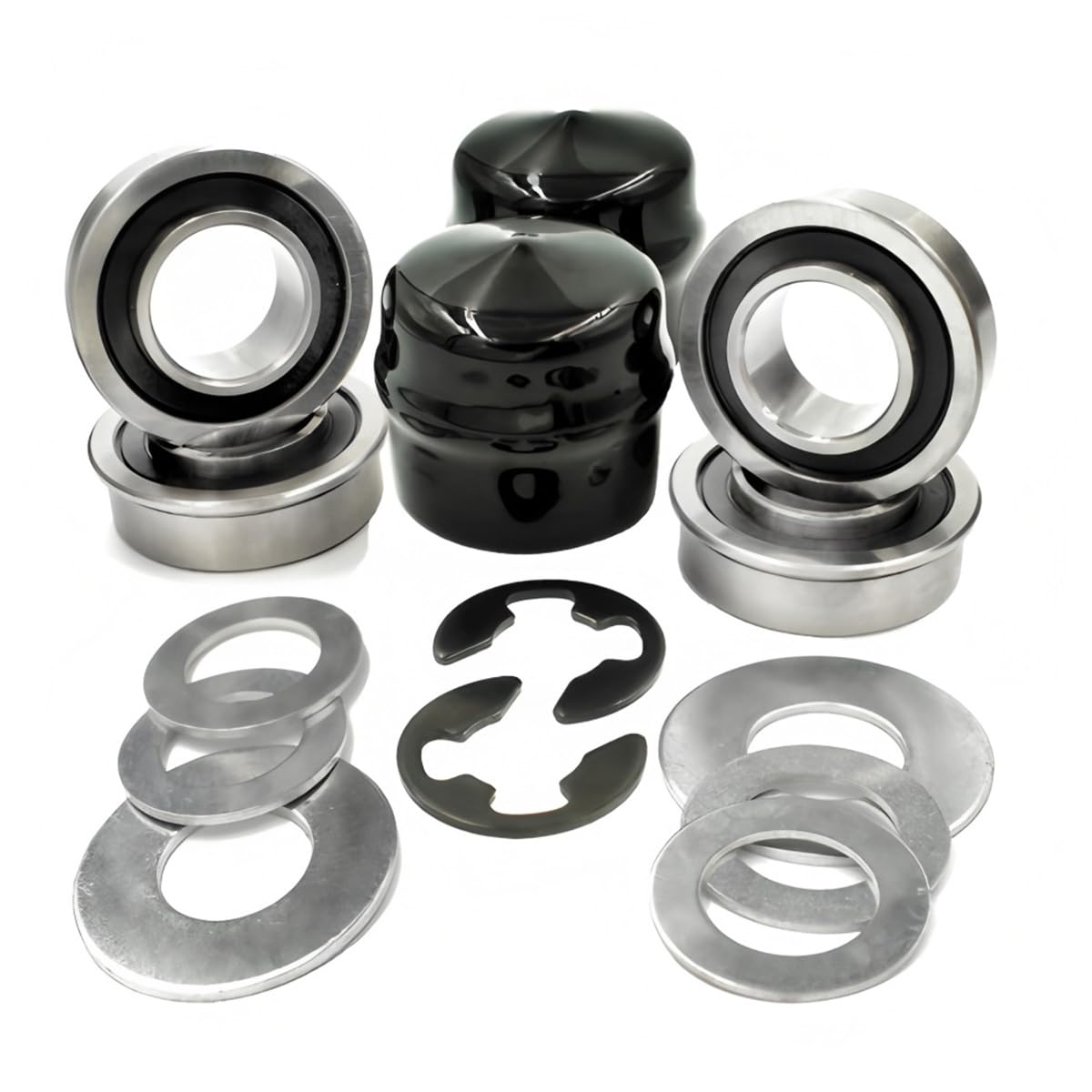 Kit di conversione Cuscinetto boccola Ruota Anteriore Compatibile con YTH22V46, YTH24V48, LGT2654, YTA18542, YTA22V46