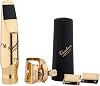 Vandoren SM823GLKO V16 T7L Plus Optimum LigatureCap Tenor Metal Mouthpiece