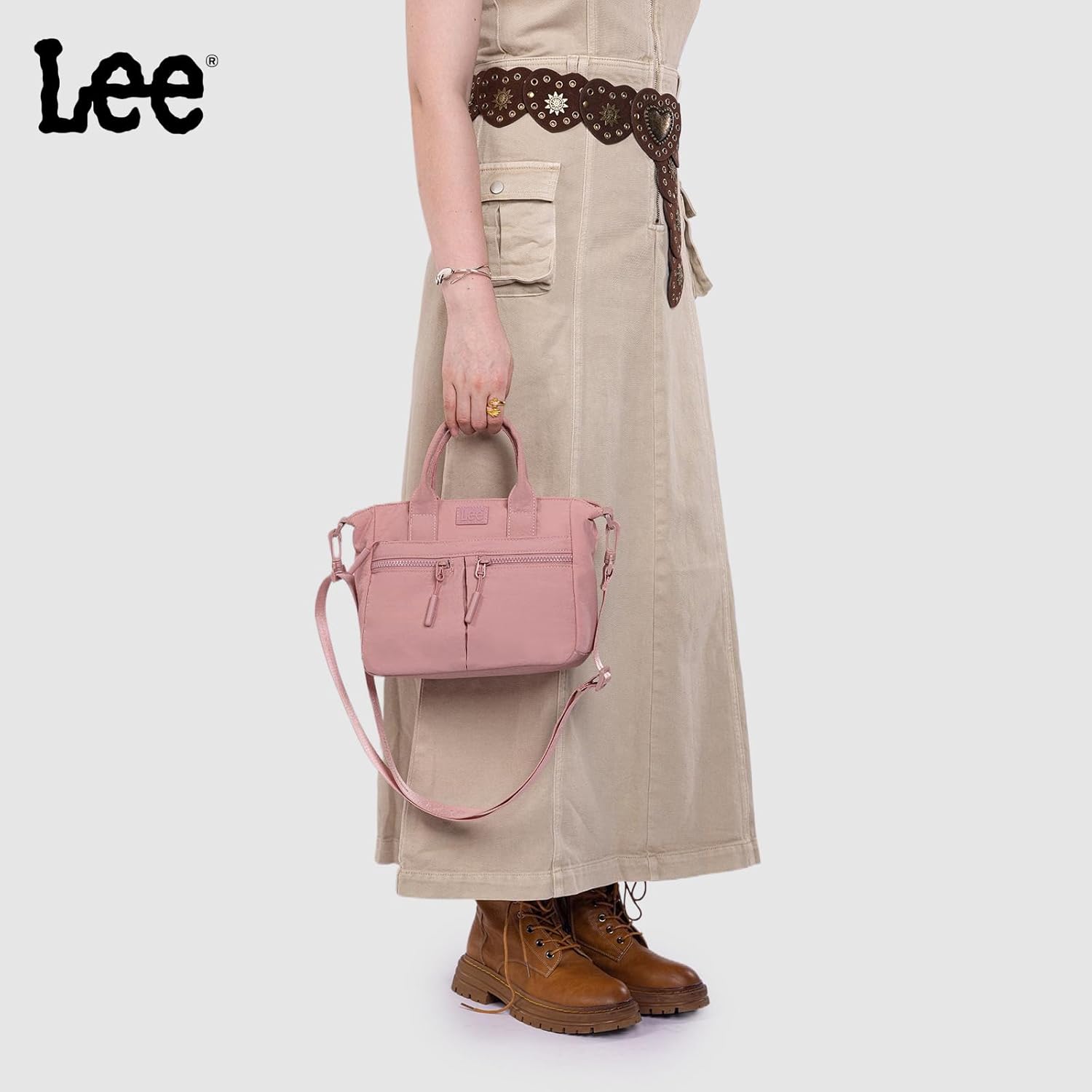Montana West x Lee Mini Crossbody Bag for Women Nylon Tote Bag with Multiple Pockets - Image 6